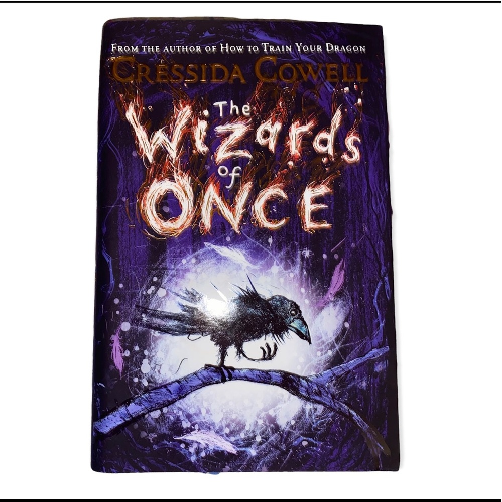 The Wizards of once by Cressida Cowell HardBack Book.  New